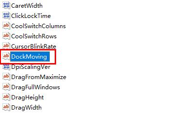 双击打开dockmoving